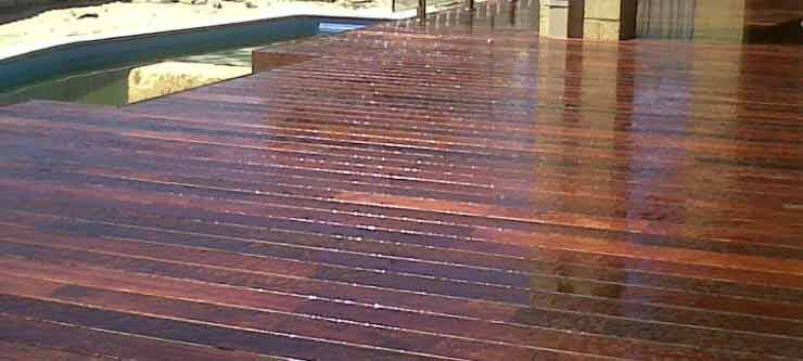 Jarrah Hardwood Decking Patio